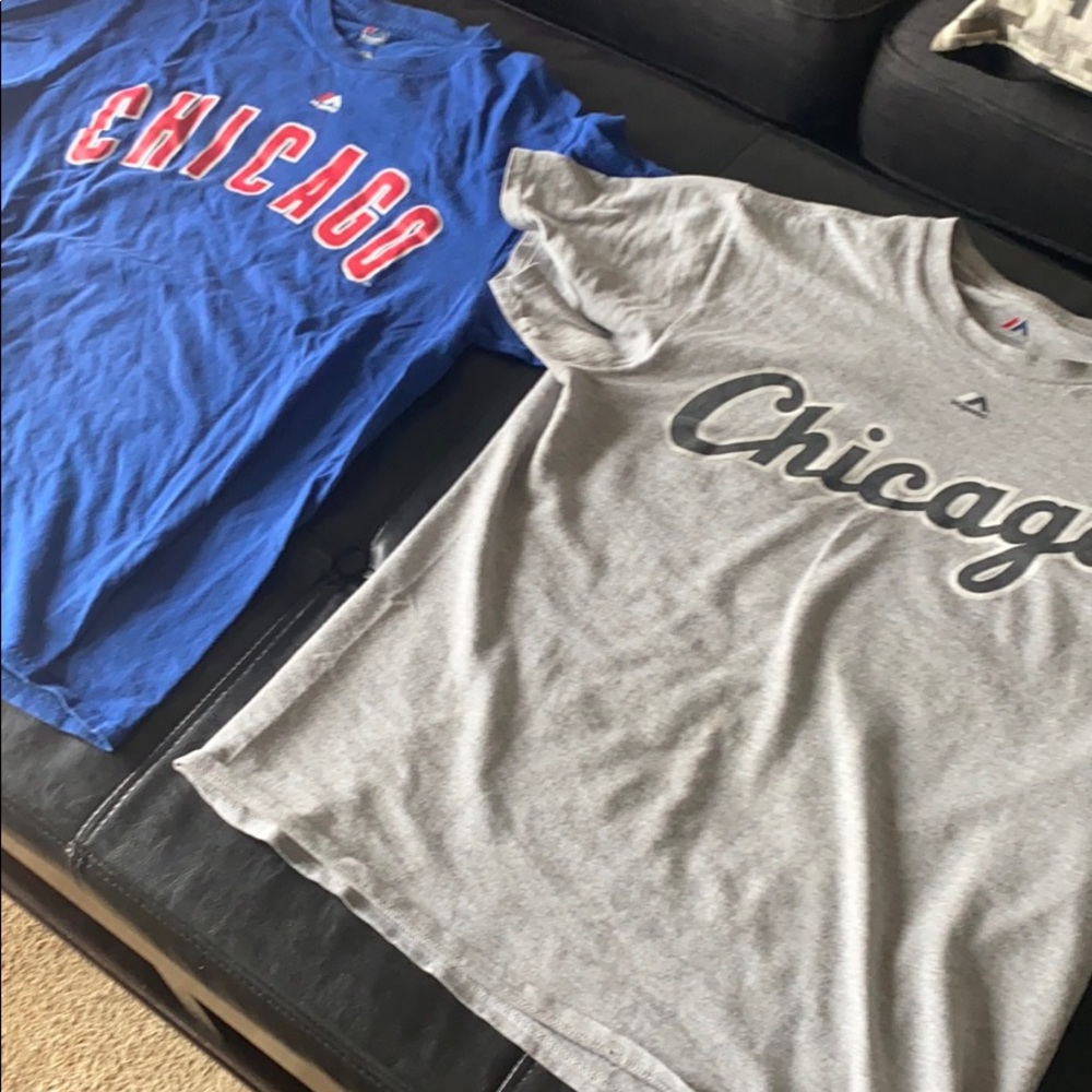 Chicago Cubs x White Sox shirts